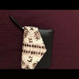 Michael Kors Small Snake-Embossed Leather Wallet